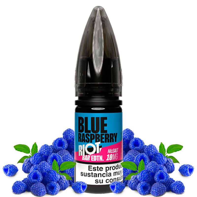 Blue Raspberry 10ml - Riot Squad Bar EDTN Salt