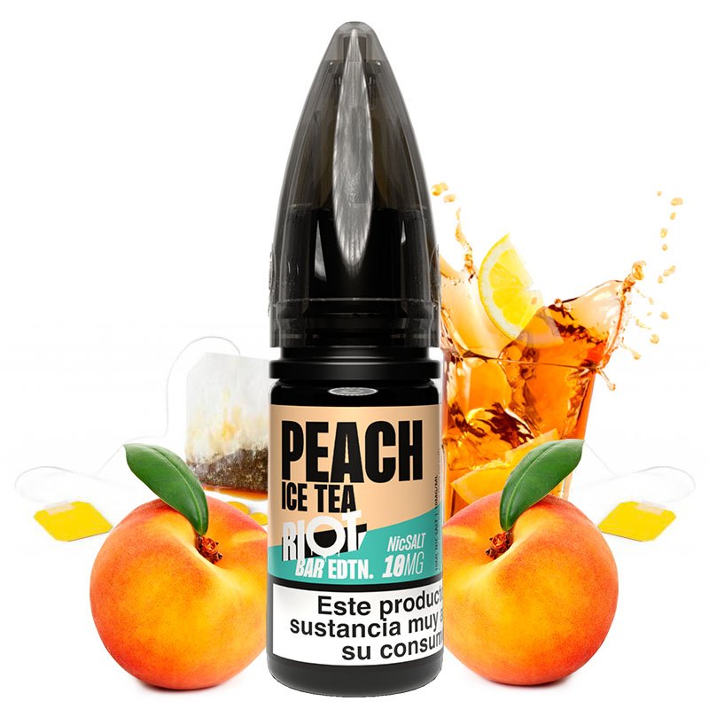 Peach Ice Tea 10ml - 10ml - Riot Squad Bar EDTN Salt