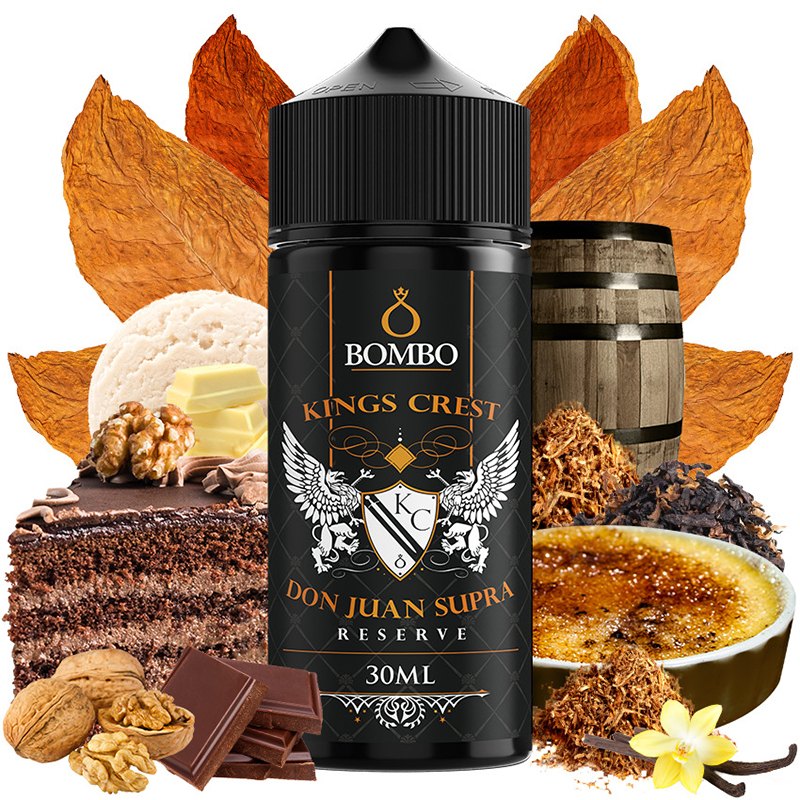 Don Juan Supra Reserve 30ml/120 (Longfill) - Kings Crest & Bombo