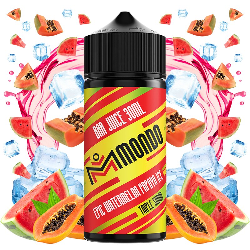 Aroma Epic Watermelon Papaya Ice 30ml (Longfill) - Mondo