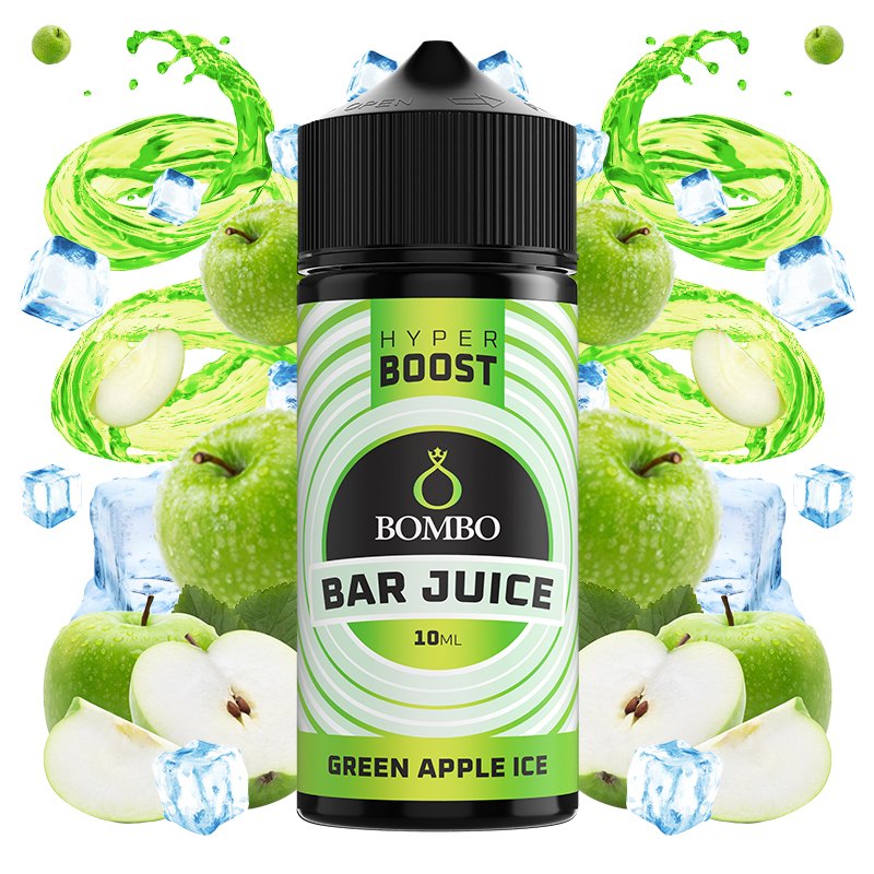 Aroma Green Apple Ice 10ml/120 (Longfill) - Bombo Bar Juice Hyper Boost