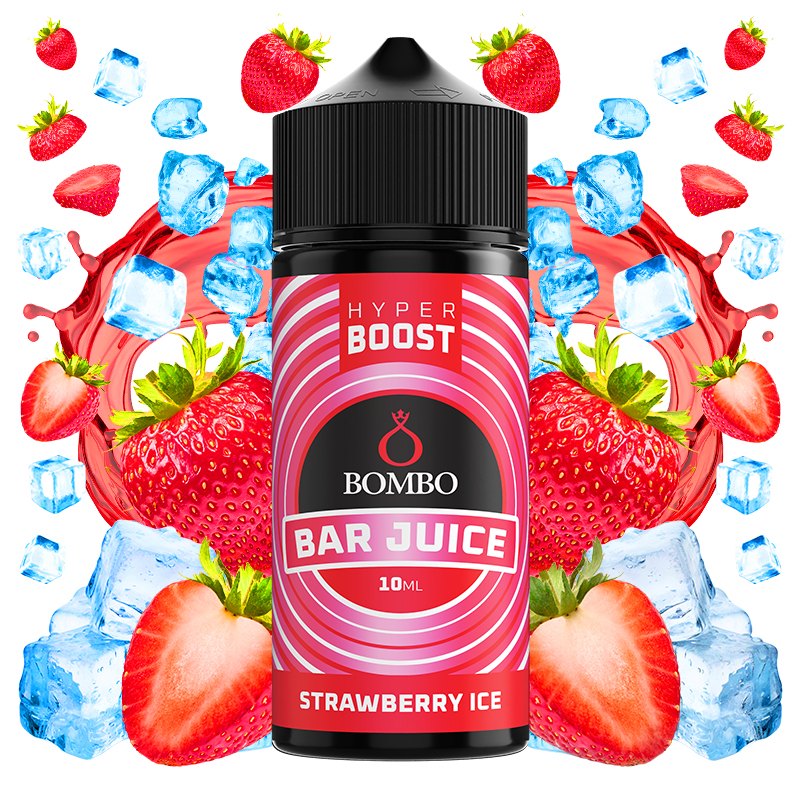 Aroma Strawberry Ice 10ml/120 (Longfill) - Bombo Bar Juice Hyper Boost