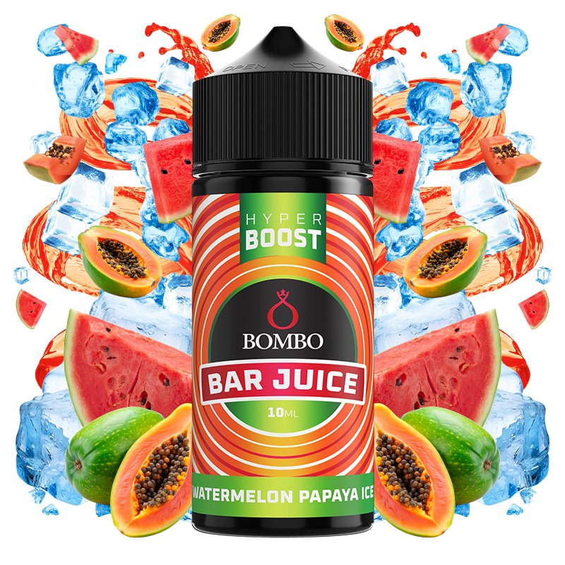 Aroma Watermelon Papaya Ice 10ml/120 (Longfill) - Bombo Bar Juice Hyper Boost
