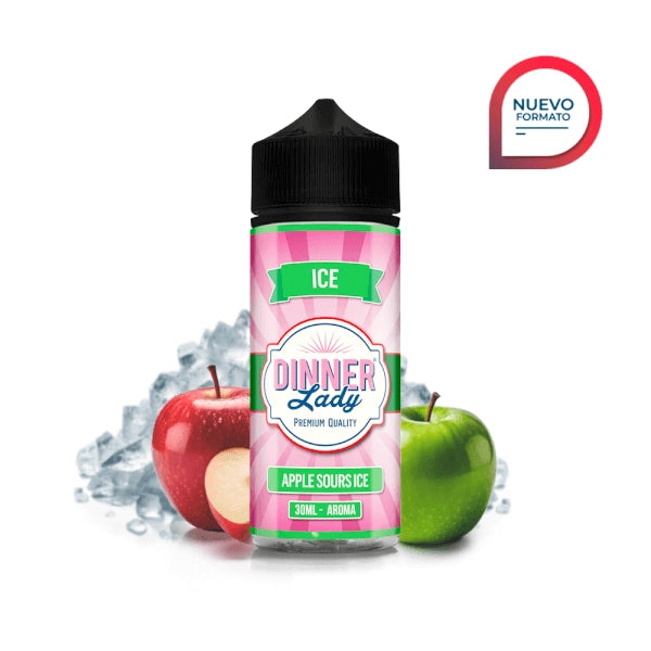 Dinner Lady Apple Sours Ice Aroma 30ml (Longfill)