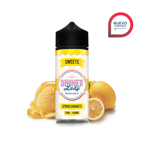 Dinner Lady Lemon Sherbets Longfill 30ml