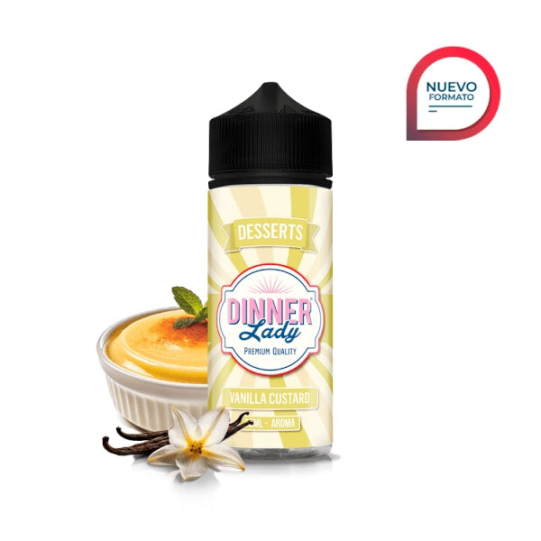 Dinner Lady Vanilla Custard Longfill 30ml