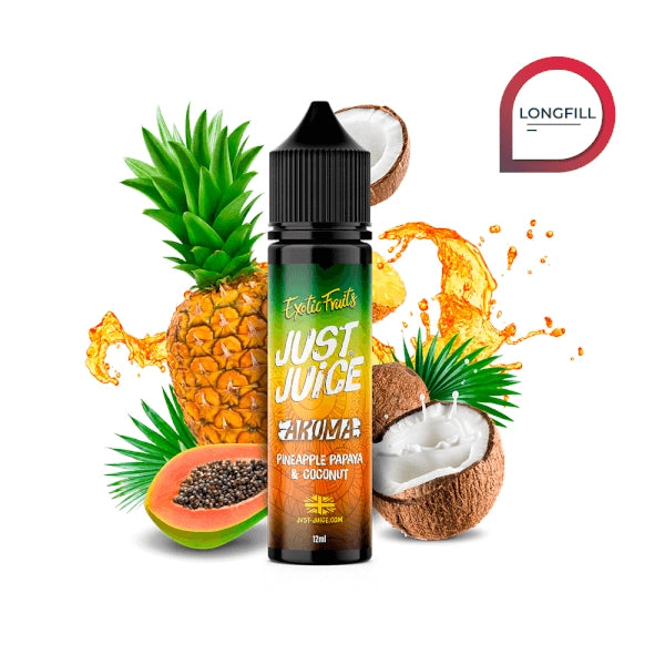 Just Juice Exotic Fruits Papaya Pineapple Coconut 12ml (Longfill)