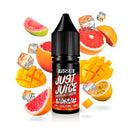 Just Juice Nic Salt Fusion Blood Orange Mango On Ice 10ml