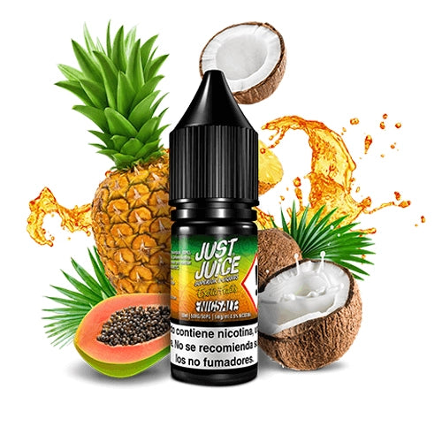Just Juice Exotic Fruits Nic Salt Papaya, Pineapple & Coconut 10ml