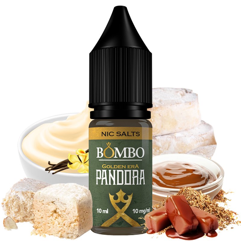 Pandora 10ml - Golden Era Nic Salts by Bombo (Copy)