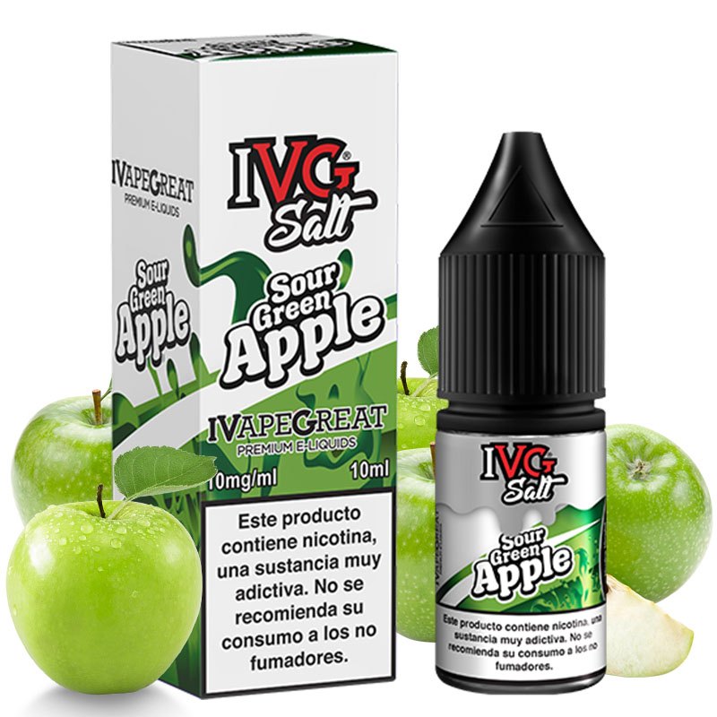 Sour Green Apple - IVG Salt