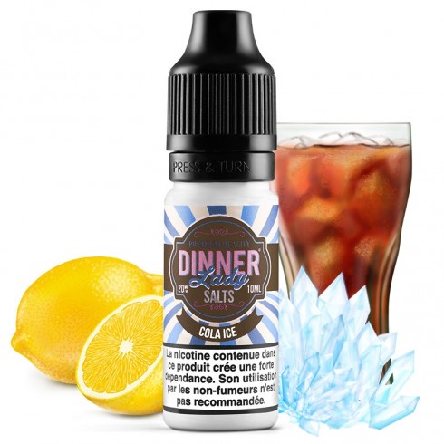 Cola Ice 10ml - Dinner Lady Salts